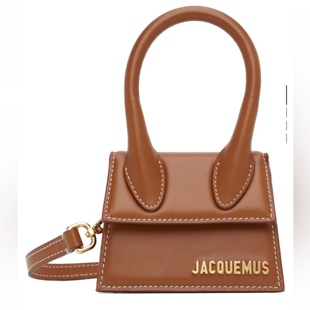 Jacquemus Brown Le Papier Le Chiquito Bag